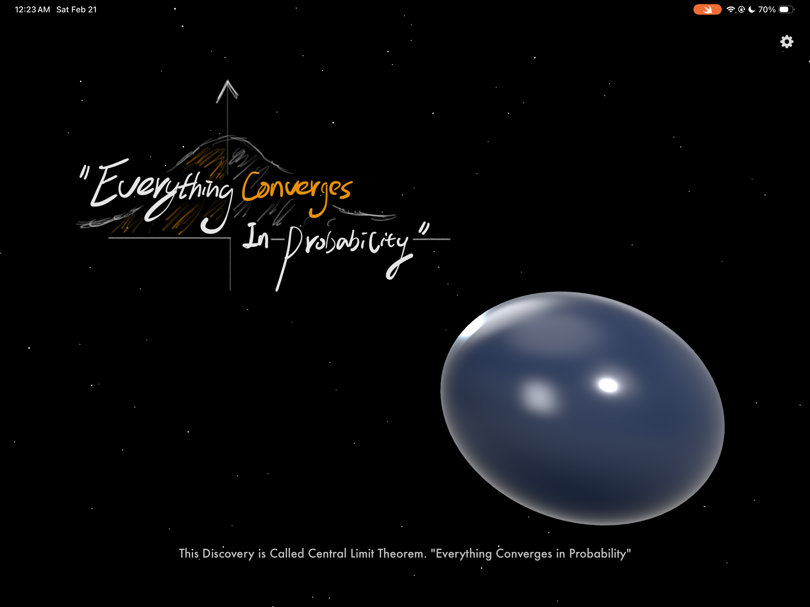 Convergence phase 1 Central Limit Theorem scene