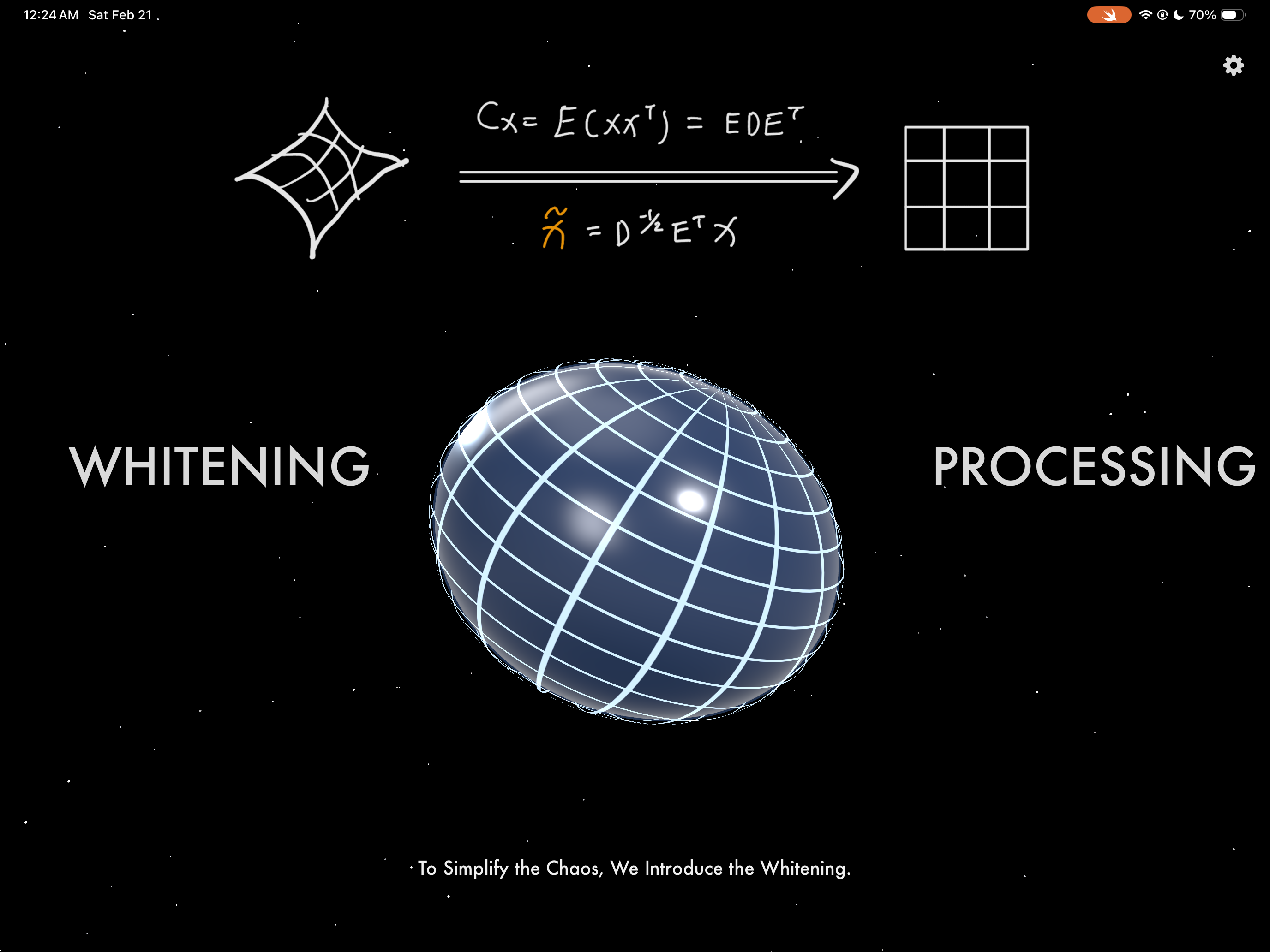Convergence phase 3 whitening process