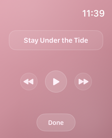 Rhylm watchOS screenshot 3